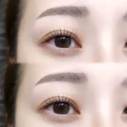 似合わせまつげパーマ+美眉アイブロウ