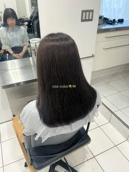 カット+〘白髪染めorリタッチカラー〙　　　+ハホニコTr🥥୨୧