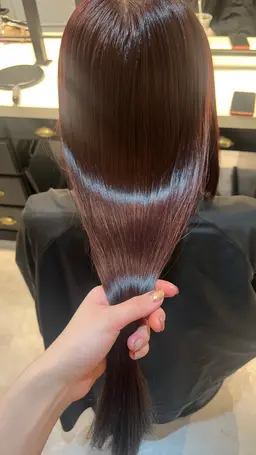 艶髪酸性ストレート¥28000→¥11000