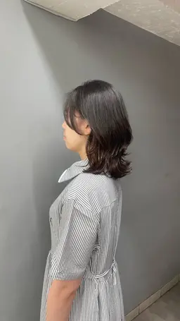 【トリートメント付き】🫧コテ巻き風ミディアムパーマ🫧※注意事項あり