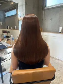 【🤎贅沢フルコースクーポン🤎】美髪縮毛矯正+カット+イルミナカラー+ケラスターゼTR+(ヘッドスパ付き)🫧
