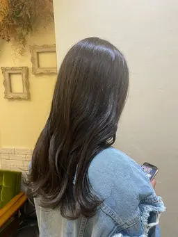 7月限定✨透明感カラー+1step treatment🫒💚