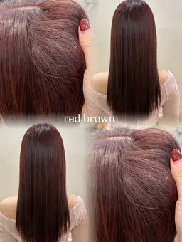 🍓垢抜け暖色カラー🩰ピンク系◎