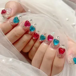 オフ有無どちらでも！当日限定スカルプ+アートパーツもつけ放題180分