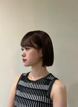ボブカット💇🏼‍♀️➕ワンカラー🥣🩶
