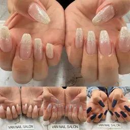 【オフ込み】長さ出し10本＋ニュアンス、シンプルネイル