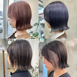 【ミニモ学割】似合わせボブカット+スタイリング