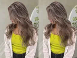 お洒落ハイライト+超音波パーソナルトリートメント