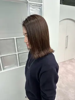 カット+ハイ透明感カラー+トリートメント