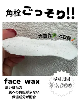🩷平日限定🦋🫧角栓までゴッソリ✨艶々フェイスwax💞(クレンジング→フェイスwax→肌再生パック→お仕上げ)