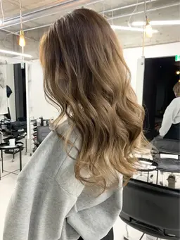 【ダメージ92%カット🌱】ダブルカラー【ブリーチなし】+トリートメント✨️ダメージレスにトーンアップ✨️‎
