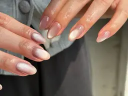 [オフあり]マグネットネイル🌷流行りのシルキーマグ可