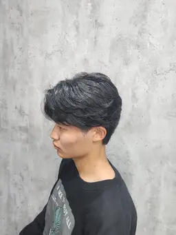 【⚡️ゲリラクーポン⚡️】メンズカット➕ニュアンスパーマ#韓国ヘア#メンズパーマ #毛流れヘア#カルマパーマ