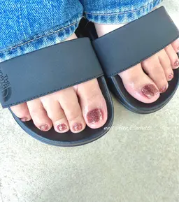 【フットネイル】ワンカラー《他店オフ（無料）込》