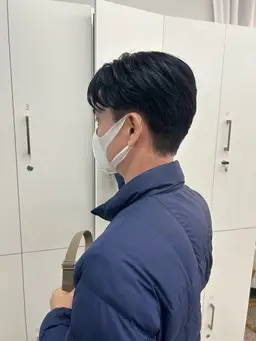 メンズカット＋炭酸