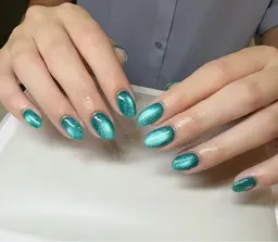 マグネットやラメーネイルやフラッシュオフ込み