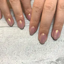 【Jr.ネイリスト】オフ込みミラーネイル💅