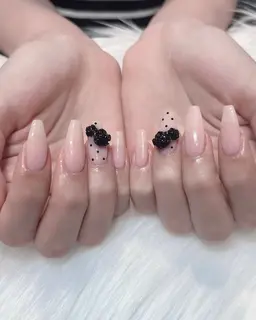 【オフあり】10本長さだし+2本アート✨