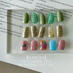 【他店オフ無料‼️🎁】定額デザイン🌟monthly special(オフあり)