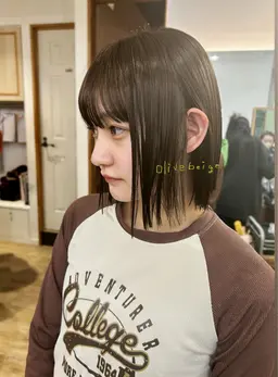 ️🫧特別価格️🫧ブリーチなしWカラーで赤み消しカラー🍐🌼＋クイックトリートメント付き！