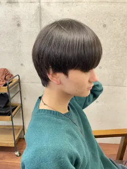 メンズカットパーマ落とし🍄