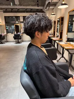 スパイラルパーマ（メンズ限定）