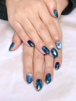 ♥️10月限定♥️ハンドトレンドデザイン🍒💅🏻【オフなしケア込み✨パラジェル変更OK】