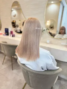 2ブリーチホワイトカラー🕊☁️🤍🫧🫰🏻