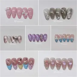 【HAND】newミモザ最旬トレンド☆ワンホン・韓国デザイン定額🩷カラー変更可能