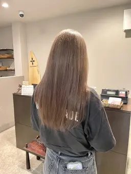 🌹ブリーチなしダブルカラー🌹　　　　　　　　　　　　　　　ダメージレスで透明感✨