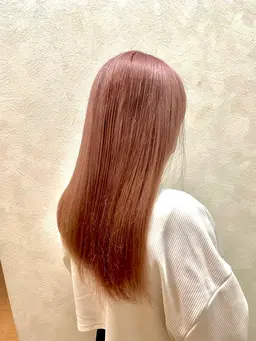 【透明感ダブルカラー】ブリーチ👱♀️➕オンフルカラー➕髪質補強トリートメント✨