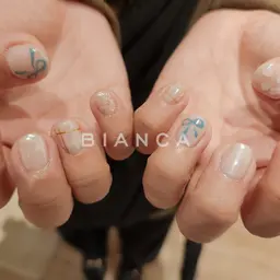 期間限定【オフ有】ハンドデザイン持ち込みやり放題⟡꙳★(通常¥10,000)