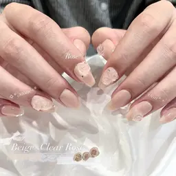 ミニモ特価🍓オフあり♡ハンドワンカラー 【パラジェル使用】パーツ🆗