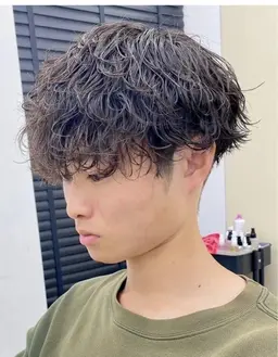 【メンズ限定】カット＋シャドーパーマ