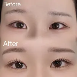 まつ毛パーマ【上下】×眉WAX🐬