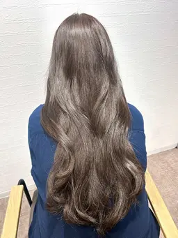 《人気No.2✨》柔らかい透明感カラー×似合わせカット🌙(前処理込み)