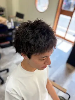 【ご新規様限定】【ミニモ学割】🧑🎓シャンプー込み🧴メンズスクールカット¥4400→¥3300