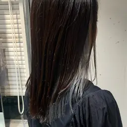 インナーカラー ＋ ベースカラー (ブリーチあり)🎀