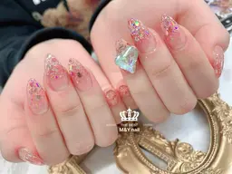 🌸ラメグラデーション🌸 【丁寧ケア込】