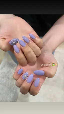 オフあり🫧ハンド💅🏻ワンポイントアートコース✨️（パラジェルベース+￥1100）/栄