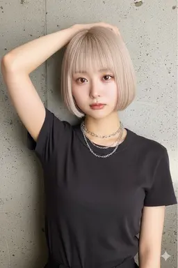 【ブリーチなしorありダブルカラー】+韓国レイヤーカット+トリートメント