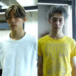 ❕12/13・14限定クーポン❕メンズカット+ブリーチ+カラー［ハイトーン/ブリーチ/ダブルカラー］