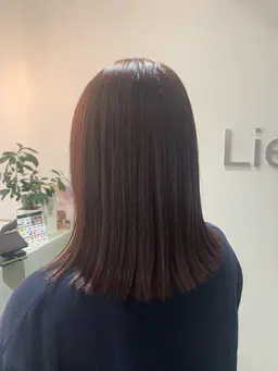 💫🌷透明感カラー + Aujua shampoo treatment🫧