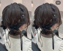 レディースヘアセット