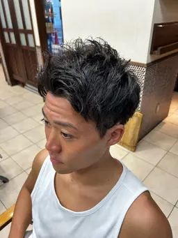 メンズカット＋1シャンプー＋頭皮に優しいシャンプー剤セット✨️✨
