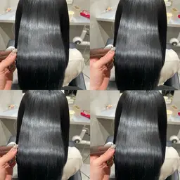 【縮毛矯正】似合わせカット＋縮毛矯正＋Aujua4step＋超音波＜巻ける縮毛矯正/艶髪/癖毛改善/サラサラストレート＞