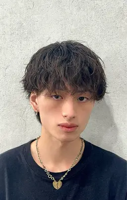 【☁️シャドウパーマ🫧】メンズカット➕🌐ケアクリームパーマ入り🌎シャドウパーマ💫💫