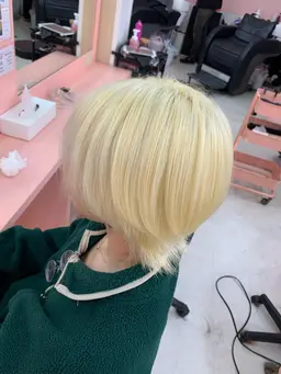 ‎🤍⛓メンズ限定⛓‎🤍ケアブリーチ＆カラー＆トリートメント＆メンテナンスカット🖇
