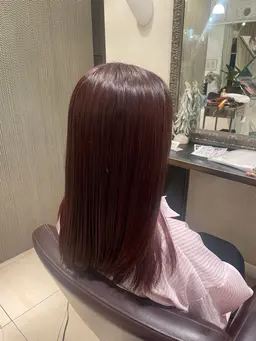 【レディース限定】　（ブリーチなし）カットカラー