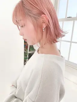 【最上級ホームケア付き💫】カット➕ケアブリーチ➕全体カラー➕ケアアイテム付き